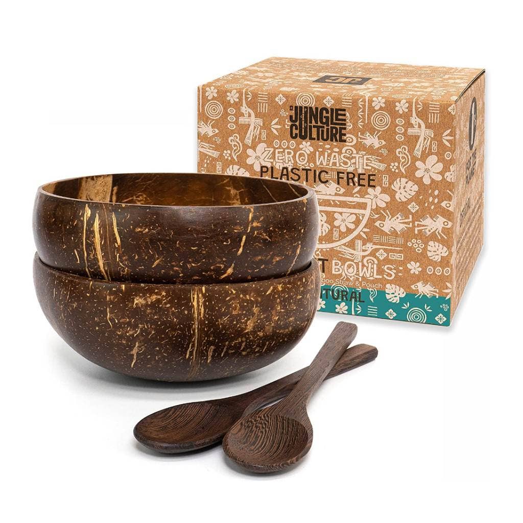 Coconut Bowl Set – Handmade & Sustainable