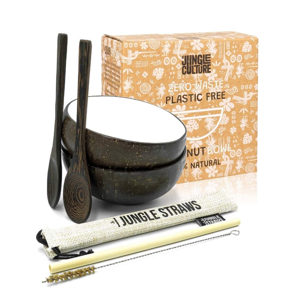 Coconut Bowl Set – Handmade & Sustainable