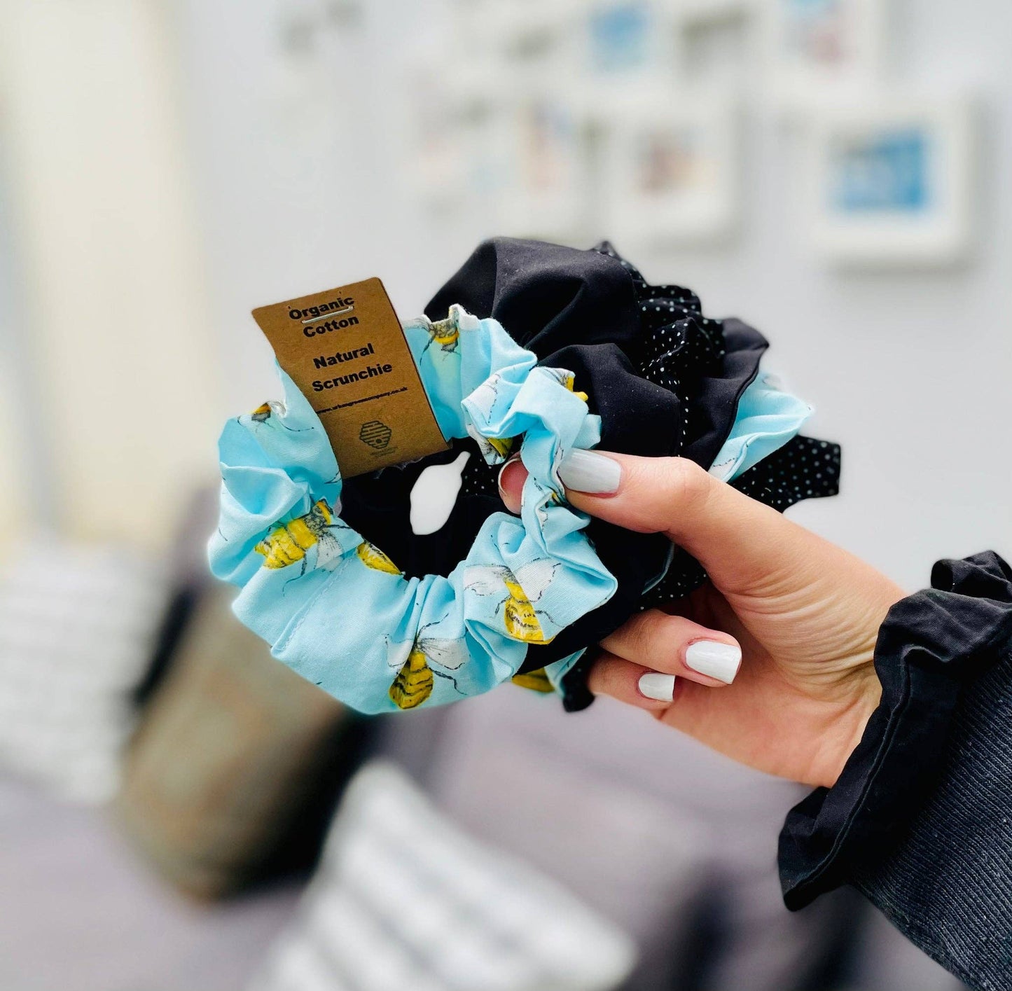 NEW Natural hair Scrunchies