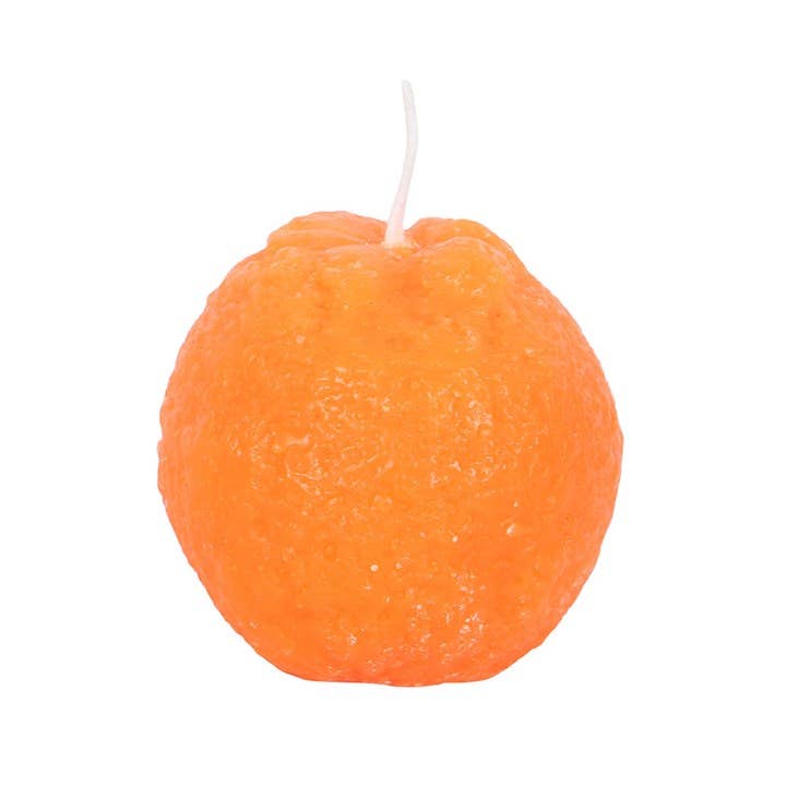 Little Squeeze” – Set of 3 Orange-Shaped Candles