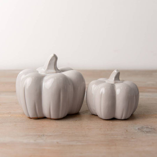 Grey Pumpkin 8.5cm