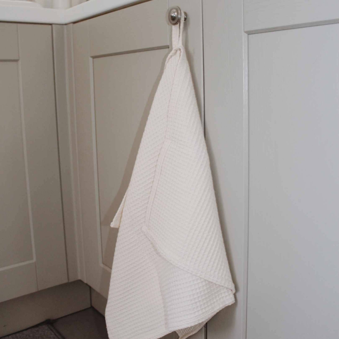 Organic Cotton Tea Towel | Cream | Extra Large