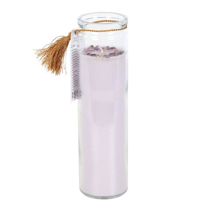 Dream Weaver” Amethyst Crystal Blackberry Candle