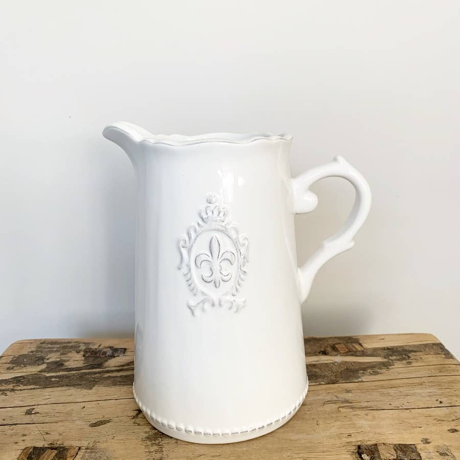 French Country Style Distressed Jug