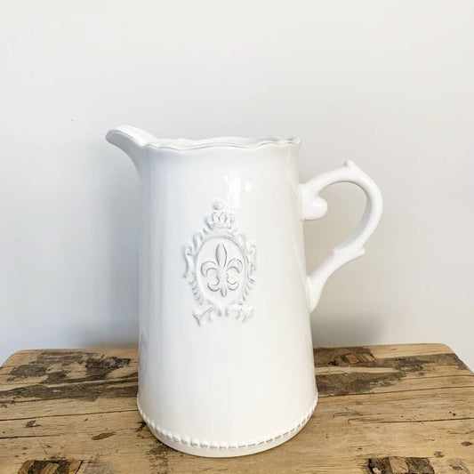 French Country Style Distressed Jug