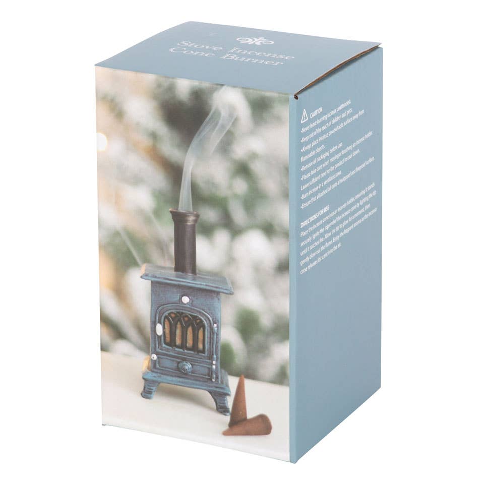 Miniature Stove Incense Cone Burner