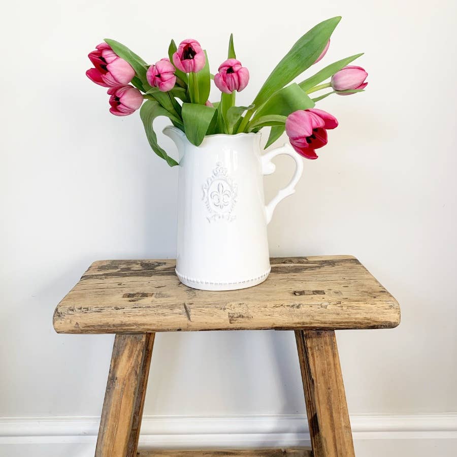 French Country Style Distressed Jug