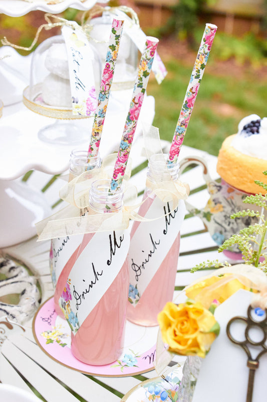 Alice in Wonderland 'Drink Me' Bottles | 6 Pack |Tea Party |