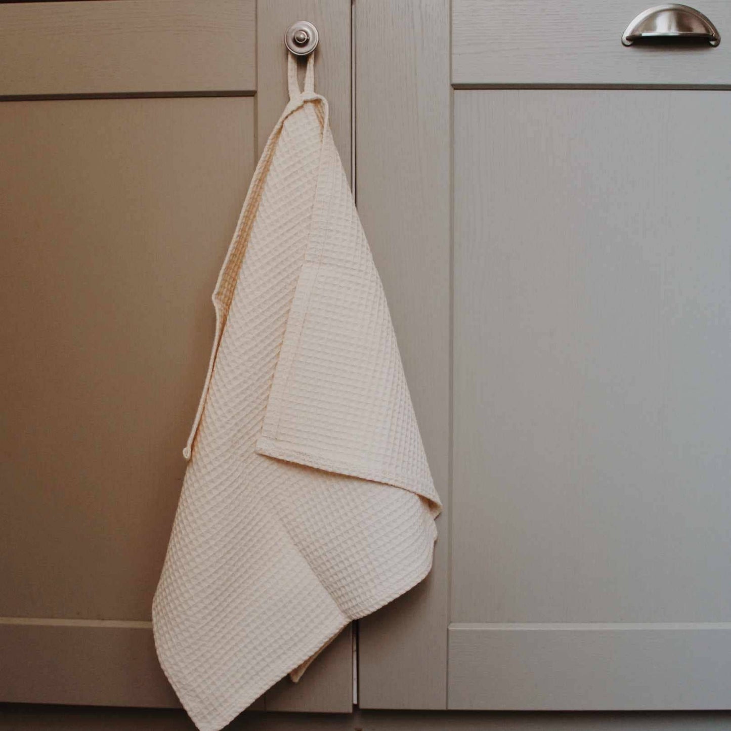 Organic Cotton Tea Towel | Cream | Extra Large