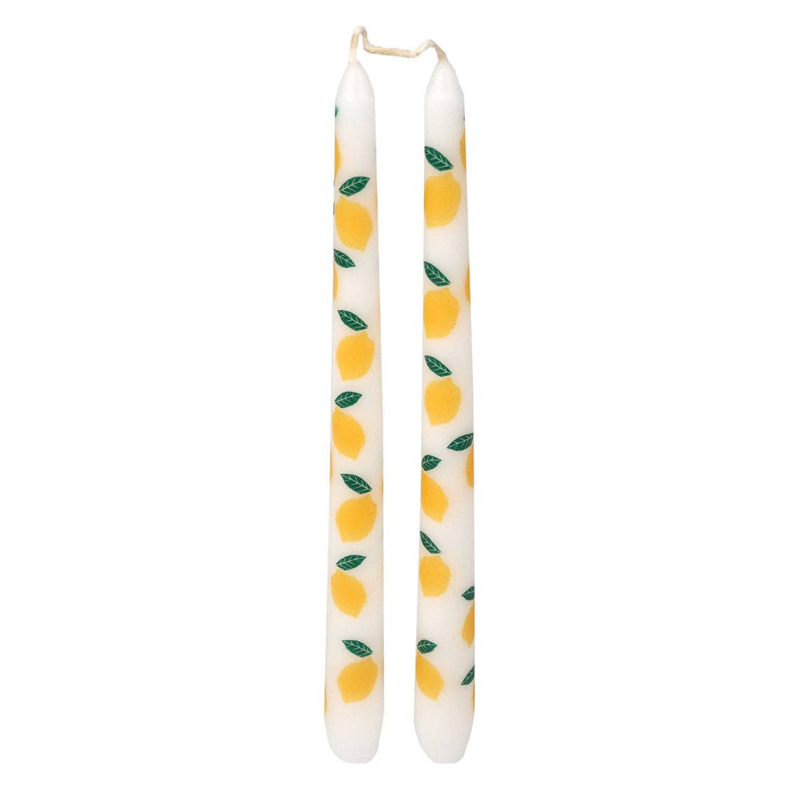Lemon Taper Dinner Candles - 2 Pack | Summer Gifts |