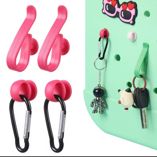 Tote bag hook/keychains (Set of three)