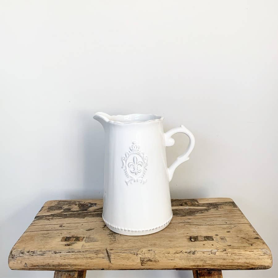 French Country Style Distressed Jug