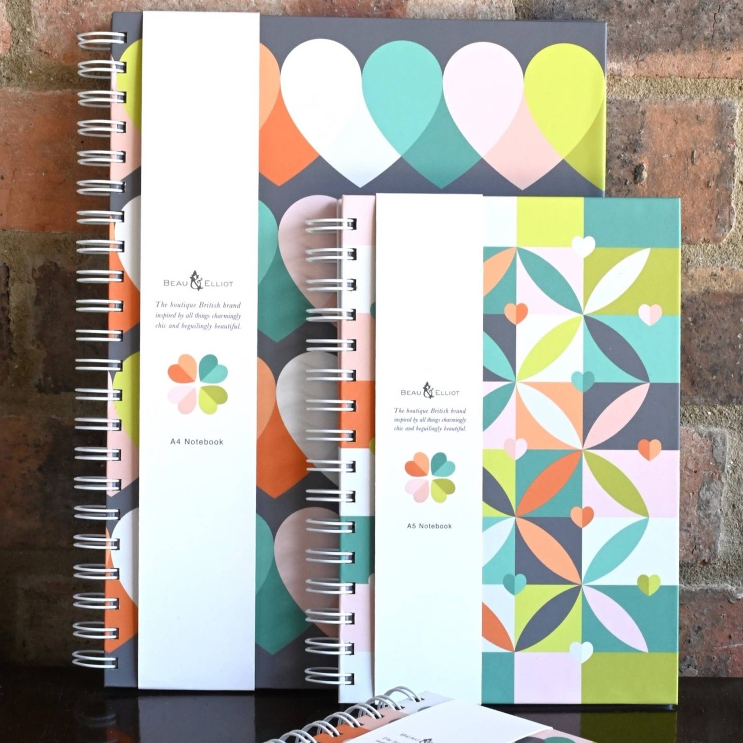 Carnaby Notebook A4 (Large) Eclipse