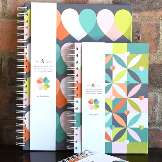 Carnaby Notebook A4 (Large) Eclipse