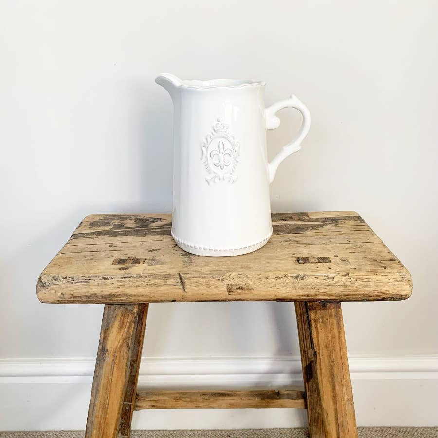 French Country Style Distressed Jug