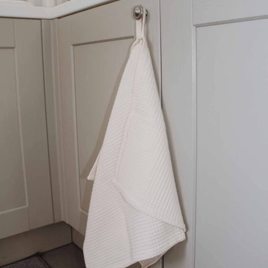Organic Cotton Tea Towel | Cream | Extra Large