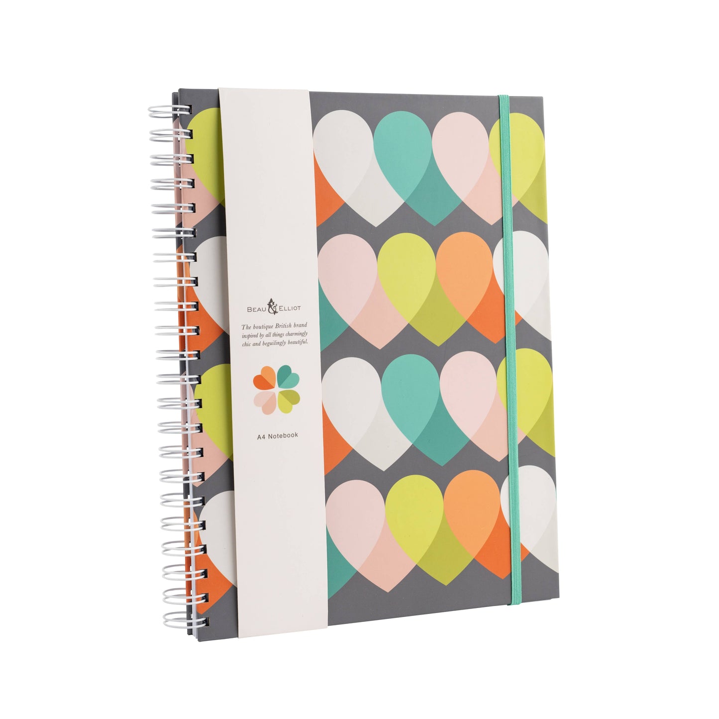 Carnaby Notebook A4 (Large) Eclipse