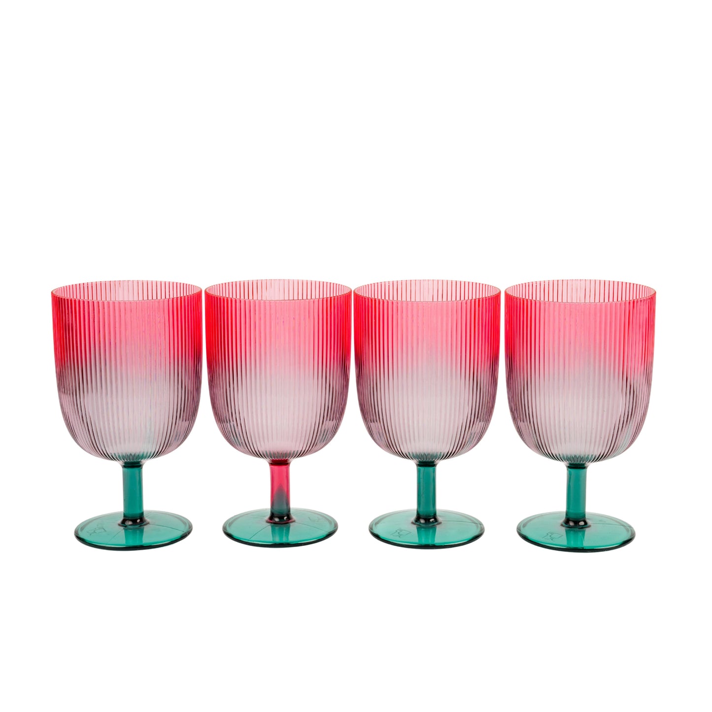Ombre Stacking Wine Tumblers set of 4