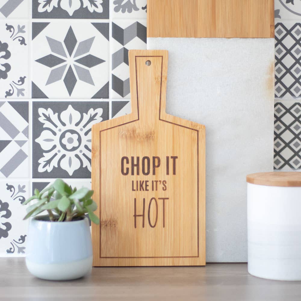 Bamboo Serving Board – “Chop it like it’s hot”