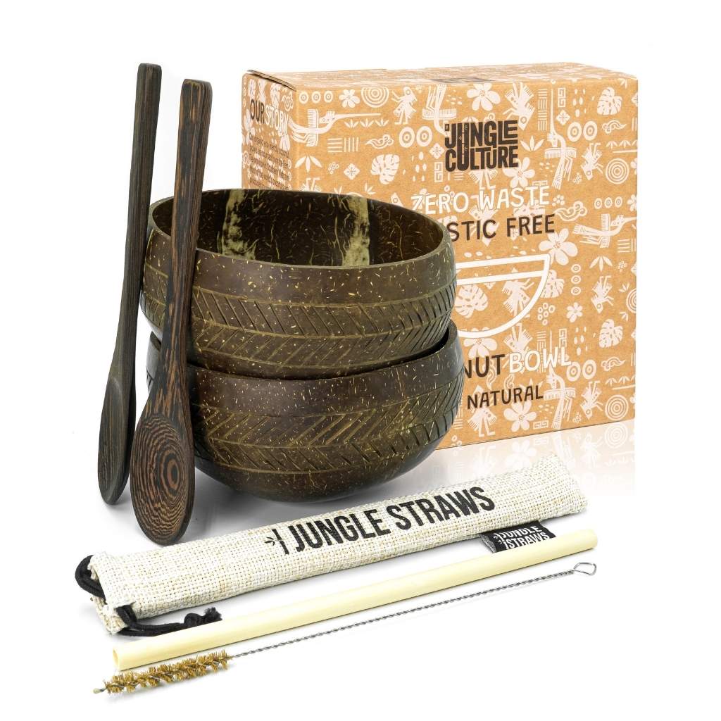 Coconut Bowl Set – Handmade & Sustainable